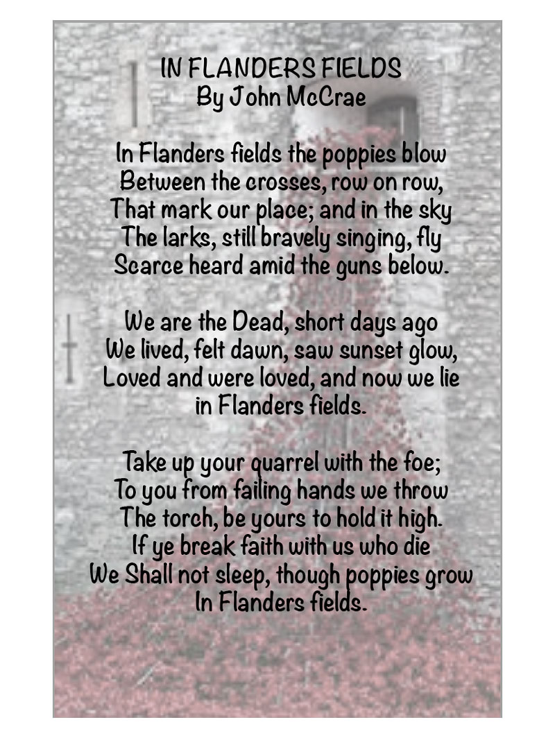 In Flanders Fields